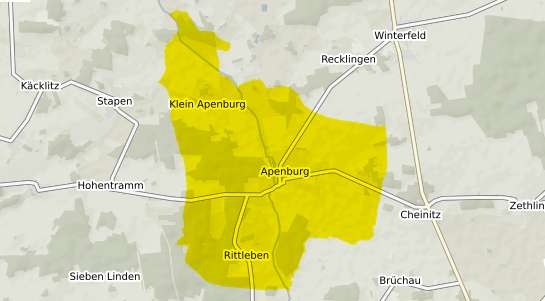 Immobilienpreisekarte Apenburg Winterfeld Apenburg